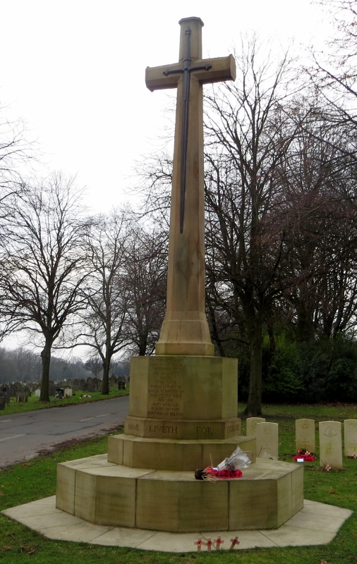 CWGC Cross WW1 - War Memorials Online